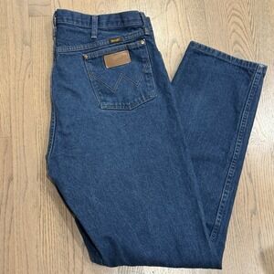 Wrangler Original Fit Cowboy Cut Jeans Mens 40 X 34 Vtg Denim Workwear 13MWZPW